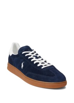 polo ralph lauren sneaker manbedford pp-sneakers-low top lace - 809978008001 navy deckwash white
