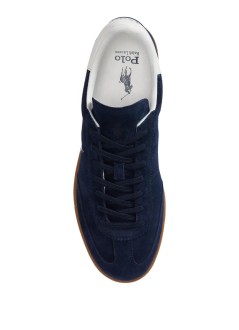 polo ralph lauren sneaker manbedford pp-sneakers-low top lace - 809978008001 navy deckwash white