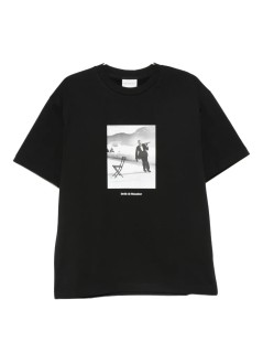 drôle de monsieur camiseta hombre le t-shirt ice skating waiter - its266co195bl black