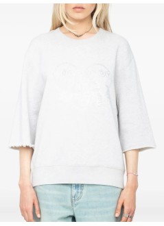 zadig & voltaire top womanedmond mo somebody strass - jwss01664 050