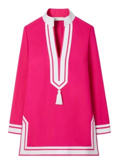 tory burch kaftan womancotton tory tunic - 83308654 654