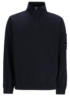 c.p.company sudadera hombre sweatshirts polo collar in light fleece - 19cmss102a002246g 888