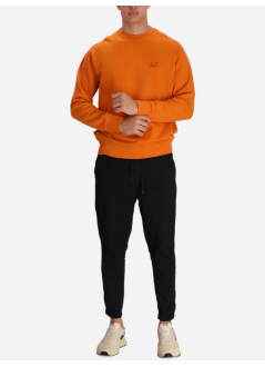 c.p.company sudadera hombre sweatshirts crew neck in brushed emerized diagonal fleece - 19cmss718b006372r 434