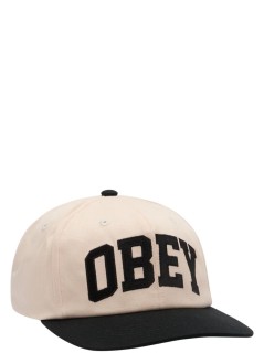 obey cap manobey collegiate 6 pnl strpback - 100580404 bkm
