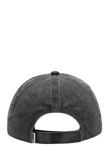 obey cap manobey duster 6 panel velcro - 100580417 blk 2