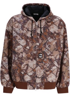 obey outerwear hombre obey glen zip up jacket fence camo - 121800593 fnc