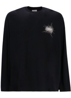 isabel marant camiseta hombre leiloha-gb - 25ats0262hbc3n04h 01bk