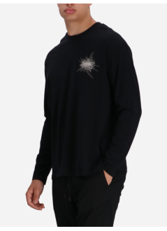 isabel marant camiseta hombre leiloha-gb - 25ats0262hbc3n04h 01bk