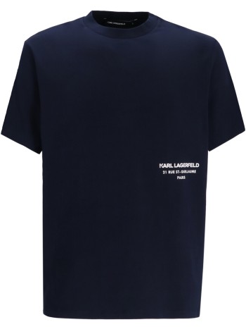 karl lagerfeld camiseta hombre t-shirt crewneck - 755054554235 680