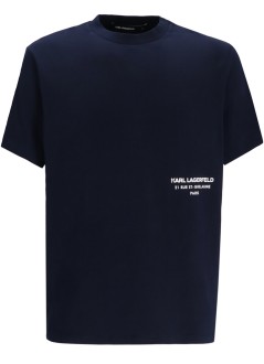 karl lagerfeld t-shirt mant-shirt crewneck - 755054554235 680