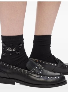 karl lagerfeld calcetines mujer k signature gem socks 2p - a4w42002 999