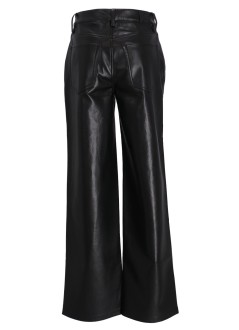 anine bing pantalon mujer manon pant - a0611292blk26 black