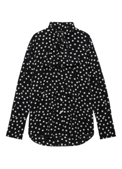 anine bing blusa mujer ruby shirt - a0711308mtl85 white black