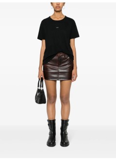 zadig & voltaire top womanmarta pcl wings strass - jwts01669 001