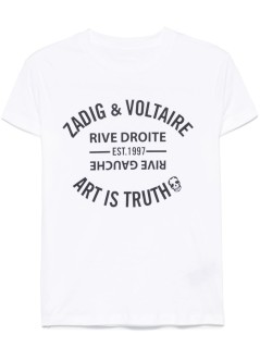 zadig & voltaire top womanwalk ico blason eco - jwts02769 107