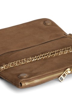 zadig & voltaire crossbody mujer rock western suede - lwba03915 201
