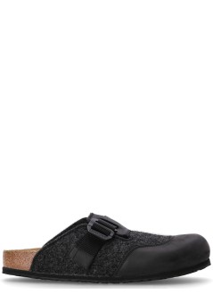 birkenstock zueco hombre boston nova tex felt - 1030216 anthracite