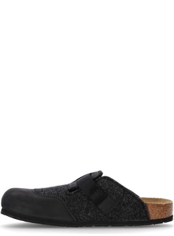 birkenstock clog manboston nova tex felt - 1030216 anthracite 2