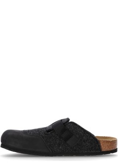 birkenstock zueco hombre boston nova tex felt - 1030216 anthracite
