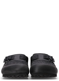 birkenstock zueco hombre boston nova tex felt - 1030216 anthracite