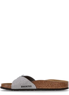 birkenstock sandalia mujer madrid syn - 1030192 shiny glitter silver