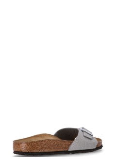 birkenstock sandalia mujer madrid syn - 1030192 shiny glitter silver