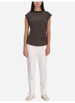 boss top womanepka striped - 50544353 992