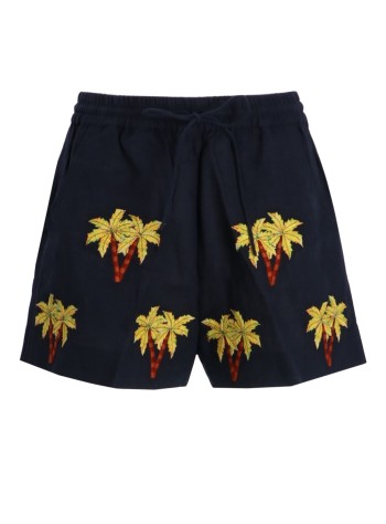 benaras by citrus short pant womanbrigitte double palm shorts - be 25152 navy