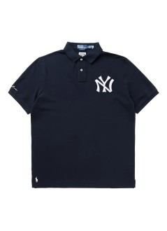 polo ralph lauren polo mansskcclsm1-short sleeve-polo shirt - 710967425001 aviator navy