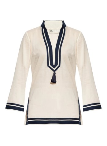 tory burch kaftan womancotton tory tunic - 83308285 285