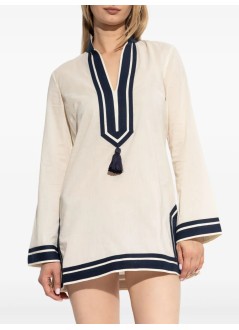 tory burch kaftan mujer cotton tory tunic - 83308285 285