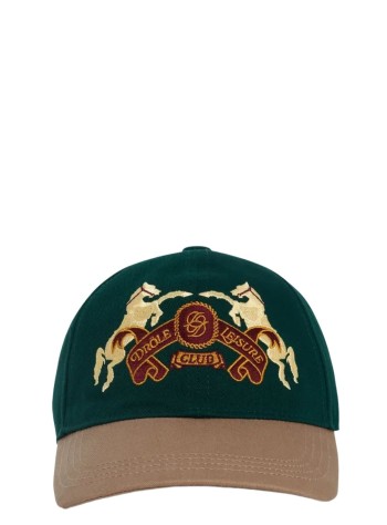 drôle de monsieur cap manla casquette emblème chevaux - icp181co138dgn dark green