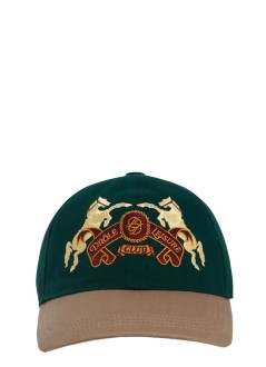 drôle de monsieur gorras hombre la casquette emblème chevaux - icp181co138dgn dark green