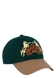 drôle de monsieur gorras hombre la casquette emblème chevaux - icp181co138dgn dark green