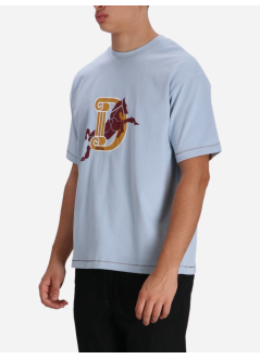 drôle de monsieur camiseta hombre le t-shirt d cheval - its267co195babl baby blue