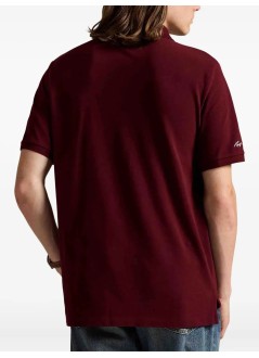 polo ralph lauren polo mansskcclsm1-short sleeve-polo shirt - 710967425008 harvard wine