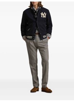 polo ralph lauren outerwear manny bball jkt-lined-bomber - 710953996001 hunter navy