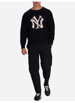 polo ralph lauren punto hombre lsbiglogobn-long sleeve-pullover - 710982819001 aviator navy combo