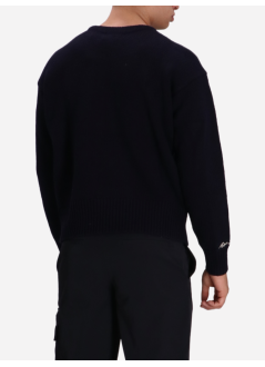 polo ralph lauren punto hombre lsbiglogobn-long sleeve-pullover - 710982819001 aviator navy combo