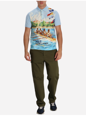 polo ralph lauren polo mansskccmslm32-short sleeve-polo shirt - 710p00087001 ready all rower 2
