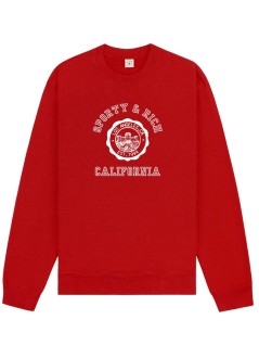 sporty & rich sweater womancalifornia emblem crewneck - st07164033re15 182