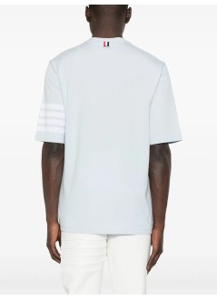 thom browne camiseta hombre tee w/ 4bar in sustainable jersey - mjs168g07862 480