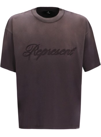 represent t-shirt manrep reverse applique t-shirt - mlm100161 after dark