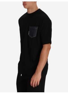 karl lagerfeld camiseta hombre t-shirt crewneck - 755140554225 990