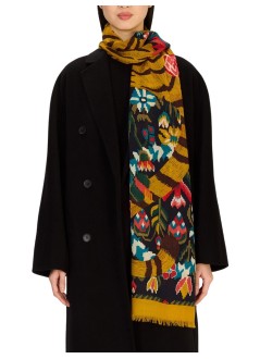 inoui editions neckwear womanscarf etole 70 jorgen - et22jor14 multico multico