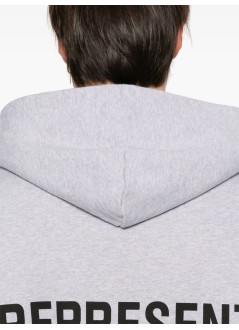represent sweater manrepresent owners club zip hoodie - ocm41122 ash grey