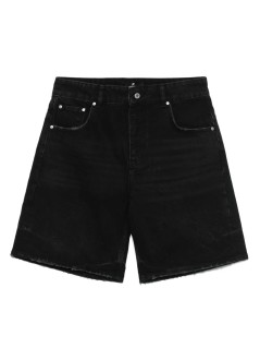 represent short pant manr10t tailored denim shorts - mlm61038 black