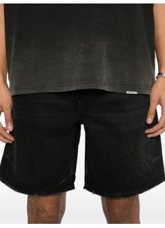 represent short pant manr10t tailored denim shorts - mlm61038 black