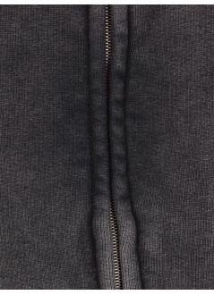 represent sudadera hombre initial boxy oversized zip through hoodie - inm414 vintage grey