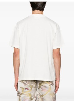 represent camiseta hombre initial oversized t-shirt - inm4742 flat white